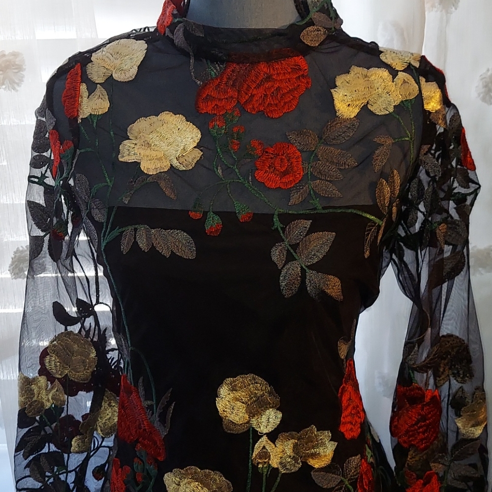 FLORAL PRINT DRESS